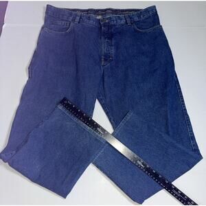 Ermenegildo Zegna Mens 5 Pocket Denim Jeans Made In Italy Size 40x27 Measures 38